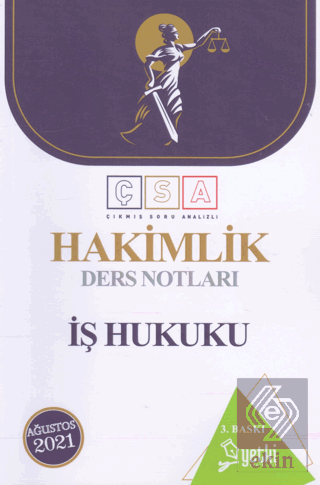 Hakimlik Ders Notları İş Hukuku