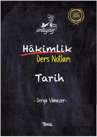 Hakimlik Ders Notları Tarih