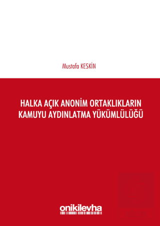 Halka Açık Anonim Ortaklıkların Kamuyu Aydınlatma