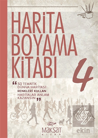 Harita Boyama Kitabı 4