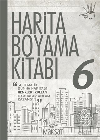 Harita Boyama Kitabı 6