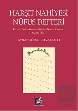 Harşıt Nahiyesi Nüfus Defteri