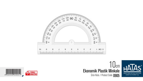 HATAS EKONOMİK PLASTİK MİNKALE 10cm.