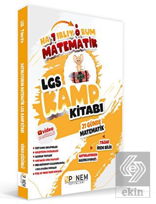 Hatırlıyorum LGS Matematik Kamp Kitabı