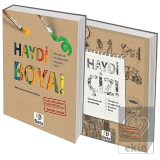 Haydi Boya - Çiz Seti 2 Kitap