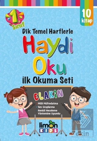 Haydi Oku - 1. Sınıf İlk Okuma Seti (10 Cilt Takım