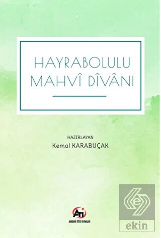 Hayrabolulu Mahvi Divanı