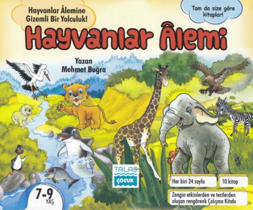 Hayvanlar Alemi Seti (10 Kitap Takım)