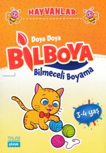 Hayvanlar - Doya Doya Bil Boya Bilmeceli Boyama (3