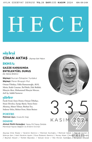 Hece Dergisi - Sayı 335 Kasım 2024