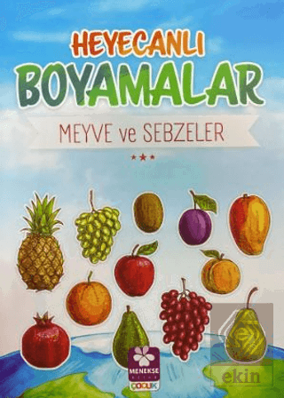 Heyecanlı Boyamalar Meyve ve Sebzeler