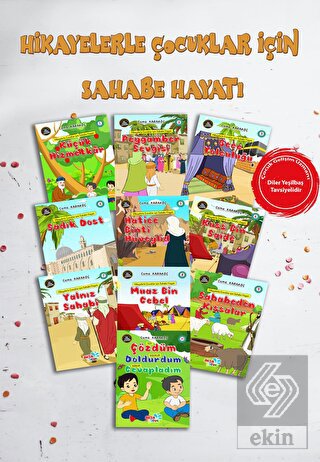 Hikayelerle Çocuklar İçin Sahabe Hayatı Set (10 Ki