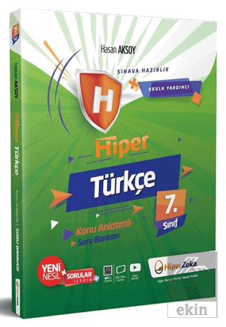 Hiper Zeka 7. Sınıf Türkçe Hiper Konu Anlatımlı So