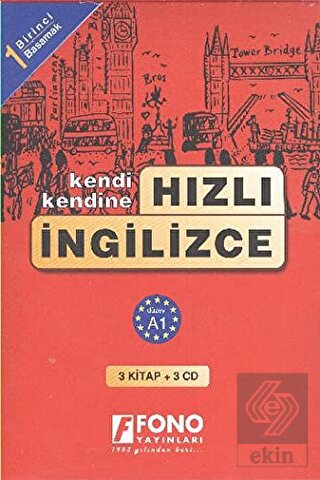 Hızlı İngilizce 1. Basamak (3 kitap + 3 CD)