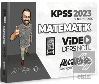 HocaWebde Yayınları 2023 KPSS Matematik Video Ders