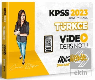 HocaWebde Yayınları 2023 KPSS Türkçe Video Ders No