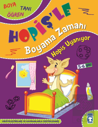 Hopiş Uyanıyor - Hopiş'le Boyama Zamanı