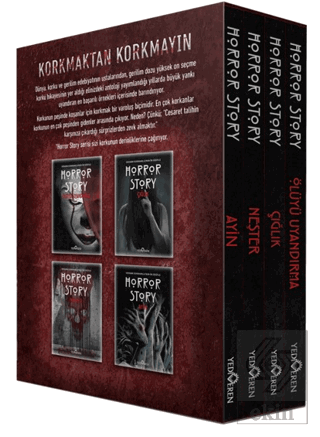 Horror Story Kutulu 4 Kitap Set