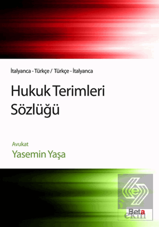 Hukuk Terimleri Sözlüğü (İtalyanca-Türkçe / Türkçe