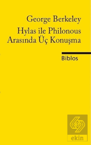 Hylas ile Philonous Arasında Üç Konuşma