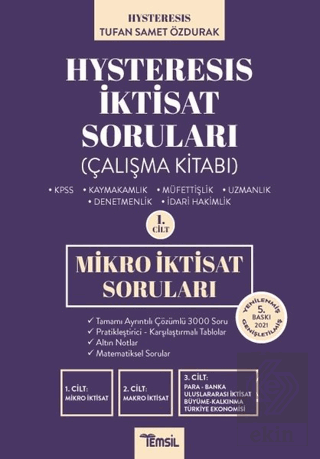 Hysteresis İktisat Soruları Cilt 1 - Mikro İktisat