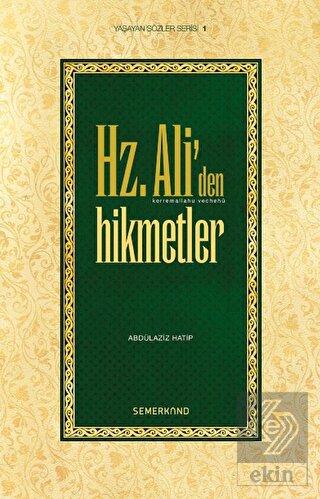 Hz. Ali\'den Hikmetler