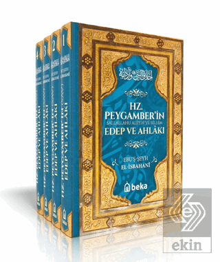 Hz. Peygamber'in Edep ve Ahlakı (4 Cilt Takım)