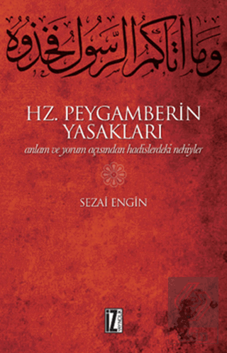 Hz. Peygamberin Yasakları