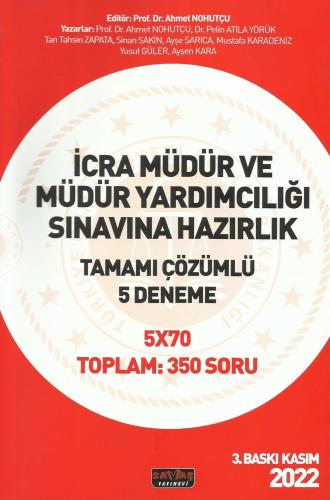 İcra Müdür ve Müdür Yardımcılığı Sınavına Hazırlık Tamamı Çözümlü 5 De