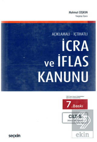 İcra Ve İflas Kanunu (5 Cilt)