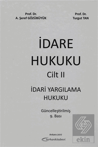 İdare Hukuku Cilt 2