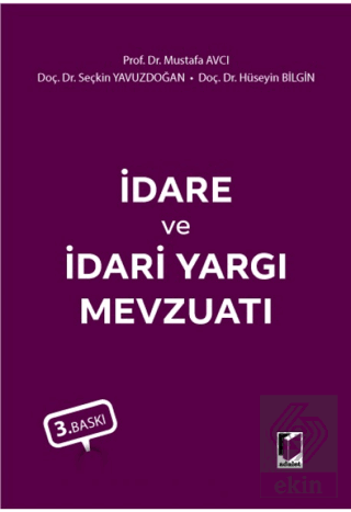 İdare ve İdari Yargı Mevzuatı