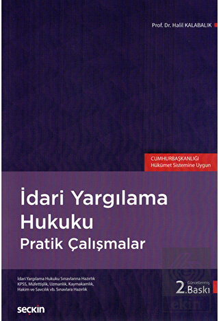 İdari Yargılama Hukuku Pratik Çalışmalar