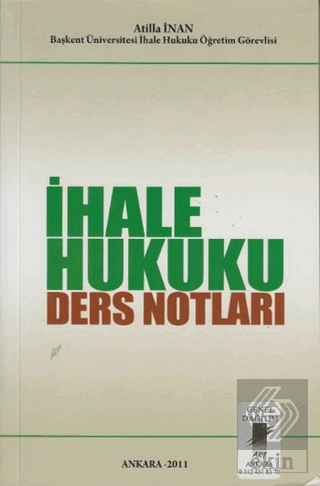 İhale Hukuku Ders Notları