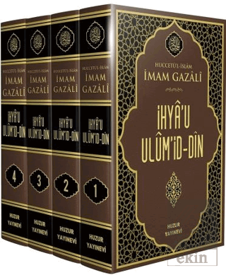 İhya'u Ulüm'id-Din (4 Kitap Takım Kutulu - Büyük B