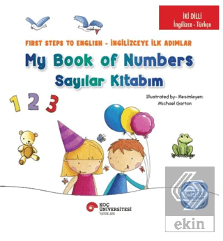 İki Dilli : İngilizce-Türkçe My Book Of Numbers / Sayılar Kitabım - Fi