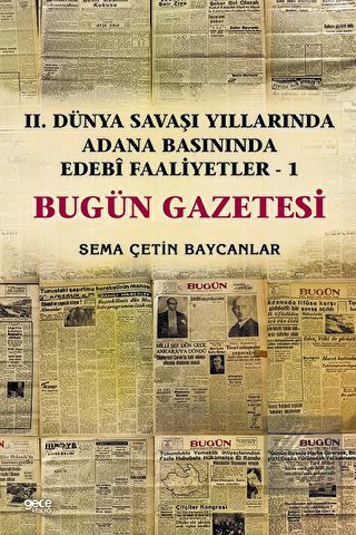 İkinci Dünya Savaşı Yıllarında Adana Basınında Ede