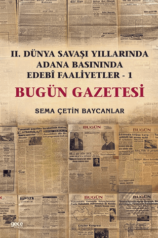 İkinci Dünya Savaşı Yıllarında Adana Basınında Ede