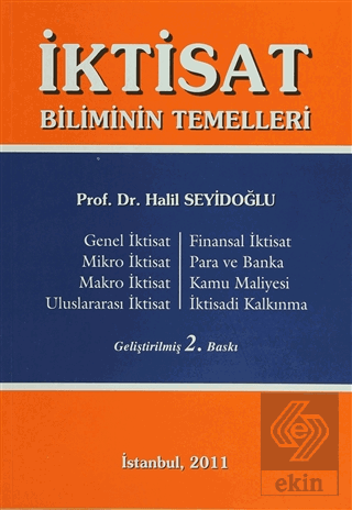 İktisat Biliminin Temelleri