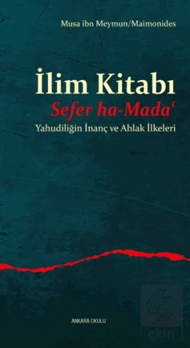 İlim Kitabı - Sefer ha-Mada