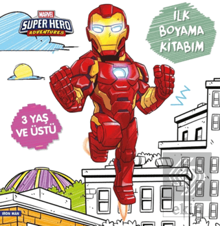 İlk Boyama Kitabım Iron Man - Marvel Super Hero Ad