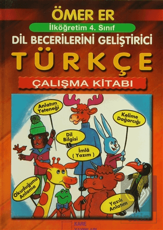 İlköğretim 4. Sınıf Türkçe Çalışma Kitabı