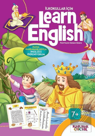 İlkokullar İçin Learn English - Mor