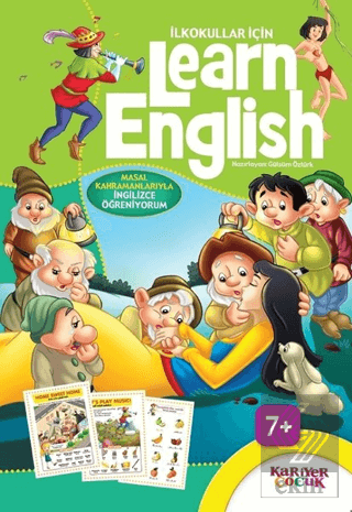 İlkokullar İçin Learn English (Yeşil)