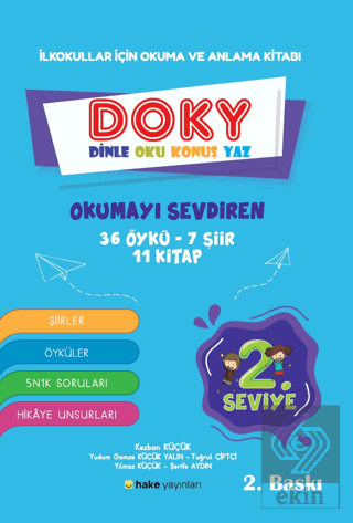 İlkokullar için Okuma ve Anlama Kitabı DOKY (Dinle