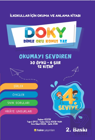 İlkokullar için Okuma ve Anlama Kitabı DOKY (Dinle