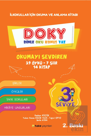 İlkokullar için Okuma ve Anlama Kitabı DOKY (Dinle