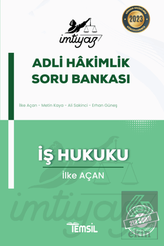 İmtiyaz Adli Hakimlik Soru Bankası İşHukuku