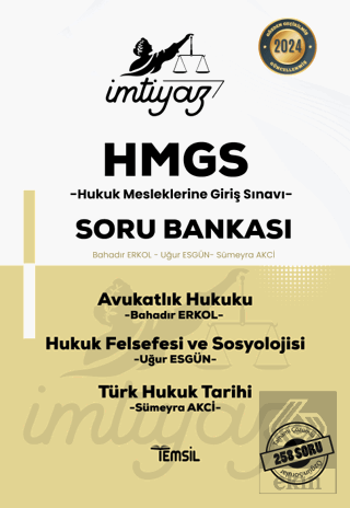 İmtiyaz HMGS Avukatlık Hukuku Hukuk Felsefesi ve Sosyolojisi Türk Huku