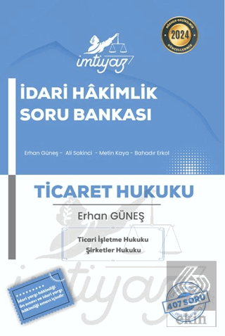 İmtiyaz İdari Hakimlik Ticaret Hukuku Soru Bankası